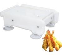 Portable Shrimp Press Tool, Sushi Mold with Filter Holes and Suction Cups, Easy Clean for Japanese and Asian Cuisine