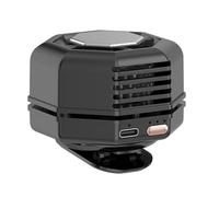 Portable Silent Mini Fan Clip On, With Adjustable Airflow Experience, 6.2x6.2x5.4cm, Clip On Mini Fan, Míni Personal Fán, 360 Degree Rotation, For Car Travel Camping Bedroom Cruise Summer Outdoor