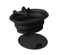Portable Silicone Cold Pack Bowl with Lid and Nose Holder for Cooling Facial Application Home Facial Ice Bath