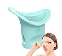 Portable Silicone Eyewash Cup Flexible and Skin Friendly Eye Wash Cup Nettaire with Mesury Memory, Compact Travel Design for Easy Portability, Refreshed