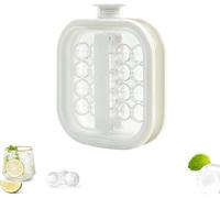Portable Silicone Ice Ball Maker Kettle,2 in 1 Instant-Pull Ice Maker Kettle with Pull Handles,Ice Maker for Freezer,Store & Release Iceballs with Ease,Easy Release Freezer,For Home Bar&Outdoor (C)
