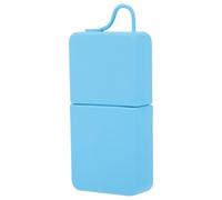 Portable Silicone Ice Facial Roller Cover for Women | Blue Smooth Surface, Cold Therapy for Eye Area and Sunburned Skin, Home or Post Workout Use
