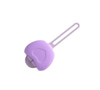 Portable Silicone Lip Brush Case Hanging with Multi-Compartment for Travel & Makeup Tools Silicone Lip Brush Case