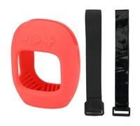 Portable Silicone Protective Cover for JBL CLIP5 Speaker, Shock Absorbing Case with Strap and Precise Cutouts (Red)