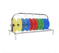 Portable Single Axle Cable Caddy - Multi-Spool Wire Dispenser with Wheels, Steel Wire Rack for Commercial and Industrial Use (90x35x40)
