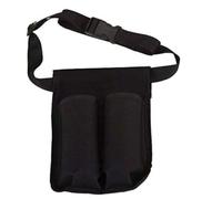 Portable Single/Double Holder Massage Oil Bottle Bag, Oxford Cloth Bottle Storage Bag Cover with Adjustable Belt(Style 2)