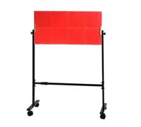 Portable Single-Player Table Tennis Rebound Board | Features a wheeled design for easy mobility,enabling solo table tennis practice