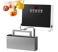 Portable Sink Ultrasonic Dishwasher, Multifunctional Sink Dishwashing Machine Cleaner, Household Ultrasonic Vegetable Washing Machine, Installation-free for Dishes, Fruit, Seafood, Kitchen