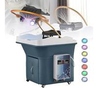 Portable Sink with 60L Water Tank - Thermostatic Water Circulation Shampoo Basin for Enhanced Head Wash Experience