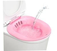 Portable Sitz Bath Bidet Toilet Seat Attachment Fits Toilets for Postpartum Wounds Hemorrhoids Perineal Care - Style 1