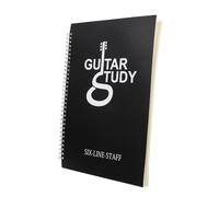 Portable Six-book A4 Sheet Music Book for Guitar Beginner