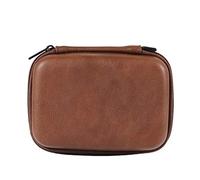 Portable Skin For Case Earphone Protective For Case With Zip Design Easy Carrying Headset Covers For Protection Pr Leather Earphone Storage Bag