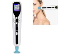 Portable Skin Tag Remover Pen, Ozone Plasma Pen with Display Screen, 8 Gear Energy Adjustment, 2 Working Modes, USB Rechargeable, for Wart, Freckle, Nevus and Small Tattoo