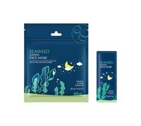 Portable Skincare Sachets Seaweed Pack, Bagged | Overnight Leave-on Care for Commuters, Students, Guest Stays, Bedside Bags, Travel Drawers