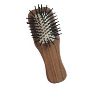 Portable Small Beechwood Hairbrush Fashionable Massage Paddle Comb For Scalp Health Ergonomic Wood Brush