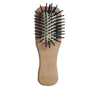 Portable Small Beechwood Hairbrush Fashionable Massage Paddle Comb For Scalp Health Ergonomic Wood Brush