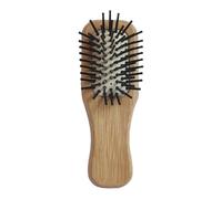 Portable Small Beechwood Hairbrush Fashionable Massage Paddle Comb For Scalp Health Ergonomic Wood Brush