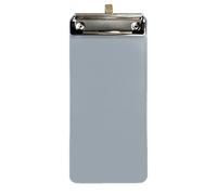 Portable Small Clipboard File Organizers 10x22cm Receipt Clipboard Metal Clip Writing Board with Hanging Hook for Office Portable Receipt
