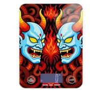 Portable Small Digital Food Scale 11lb/0.18oz Japanese Demon Samurai