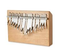 Portable Small Kalimba Professional Musical Instruments 30 Key Flatplate/Hollow Chromatic Thumb Piano Kalimba Thumb Piano