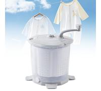 Portable Small Laundry Washer Non-Electric Manual Washing Machine Mini Underwear Clothes Washer For Apartment & Tiny Spaces