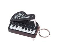 Portable Small Piano Keychain Instrument Toy Electronic Keyboard Can Play Music Keychain Interest Lovers Gift Playable Small Keyring