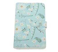 Portable Small Picture Album, PU Leather Cover 108 Pockets Mini Photo Album for Business (Chrysanthemum)