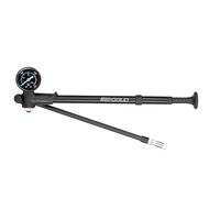 Portable Small Pumps Inflator High Pressure Shock Pumps For Road Bike 300PSI Air For Front Fork Rear Suspension Accurate Pressure Gauge