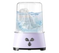 Portable Small Washing Machine, Compact Washing Machine For Underwear - Deep Cleaning, 2 Washing Programs, Long Battery Life for Underwear, Socks and Baby Garments