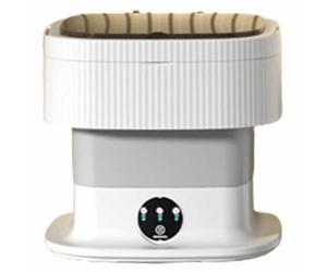 Portable Small Washing Machine, Integrated Washing and Drying, Easy To Operate, Portable for Drainage, Suitable for Multiple Scenarios (gray)