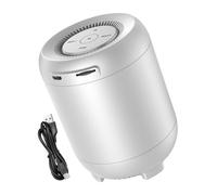 Portable Smart Speaker - Small High Fidelity Wireless Speaker, Single Magnetic Driver with Bass Diaphragm, Portable Desktop Music Playback, Rechargeable Battery Powered Audio Gadget | for Travel Outdo