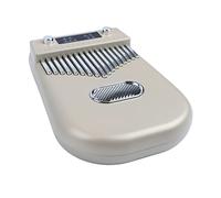 Portable Smart Thumb Piano 17 Keys Electronic Kalimba with Sheet Music for Kid Adult Beginner, Modes: Kalimba, Piano, Guitar, Battery Edition (Gold)