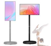 Portable Smart TV 21.5" | 360° Rotating Touch Screen | 6GB RAM, 128GB Storage | 4-6 Hours Playtime | 6000mAh Battery | Android OS