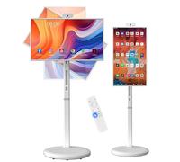 Portable Smart TV 32 inch with 13MP Camera, 4K HD Touchscreen, Android 13.0, Angle Adjustable, Built-in Battery (4-6H), Wireless Screen Mirroring