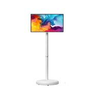 Portable Smart TV with FHD Touch Screen, Android OS, Octa-Core CPU, Dual Speakers, Long Battery Life for Home and Travel