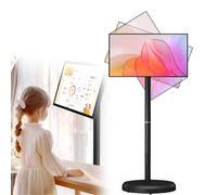 Portable Smart TV with Rotating Touchscreen, Android OS, Long Battery Life, Voice Control, Bluetooth, Wi-Fi, Type-C Support for Home and Office Use