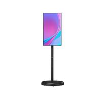 Portable Smart TV with Touch Screen Display, Rolling TV on Wheels, Built-in Battery, Rotating Monitor