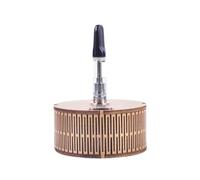 Portable Smoke Machine with Two Nozzles and Sponge Head for Parties, Events and Stage Effects - Easy to Use, Ideal for Dramatic Productions (Large circle)