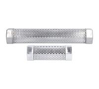 Portable Smoker Tube, 304 Stainless Steel BBQ Smoking Box, Hex Barbecue Pipe, Cold Hot Smoking Grill Pellet Tube for Home Outdoor Cooking Smoking