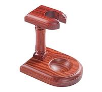 Portable Smoking Pipe Stand Rack Holder, Pipe Racks for Smokers Wooden Pipe Display Rack Red Sandalwood 1 Pipes Holder Stand Mens Gift