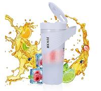 Portable Smoothie Cup for Shakes and Smoothies, 4000mAh Type C Rechargeable, 460ml Capacity with 6 Blades Powerful 22000 RPM Juicer