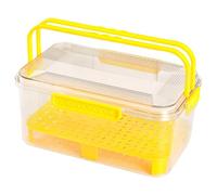 Portable Snack Box, Covered Prep Container, Snack Pack for Work Office, Storage Organizer for Class Meal Planning, Kitchen Storage for Greens Outdoor Trips, Food Box for Everyday Use