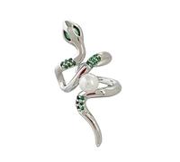 Portable Snake Shaped Ear Cuff Modern Snake Cuff Ornament For Art Lovers And Cultural Event Attendees Cold Ear Jewelry