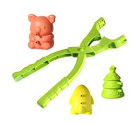 Portable Snow Ball Mold - Fun Winter Activity Tool | Snow Clip Toy - Outdoor Snows Play Accessory, Quick Shaping Snowball Maker For Backyard Beach Porch Yard Boys Girls Adults Travel Games