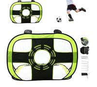 Portable Soccer Goal,Foldable Accuracy Training Target - Soccer Goal Target - for Football Practice Outdoor Home Courtyard Field Door Boys Adault Children Practice