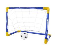Portable Soccer Goal, Kids Soccer Net Practice Netting, Football Goal Set With Ball And Pump, Indoor Outdoor Children Football Training Target Practice Toy Set