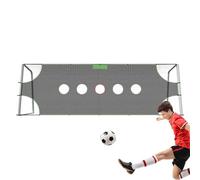 Portable Soccer Goal Net: 1, 3 5 Hole Frame, Thickened Mesh for Indoor Outdoor, Foldable Sports Net, Precision Training Target, Pass, Exercise