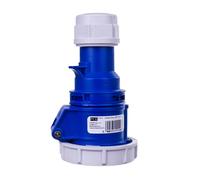 SHARK 2132-6 Portable Socket 16A 3P 230V Blue IP67
