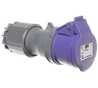 Portable socket 16A 3P 24V purple IP44 TWIST 263V