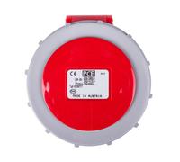 Portable socket 16A 5P 400V red IP67 TURBO TWIST 2152-6tt